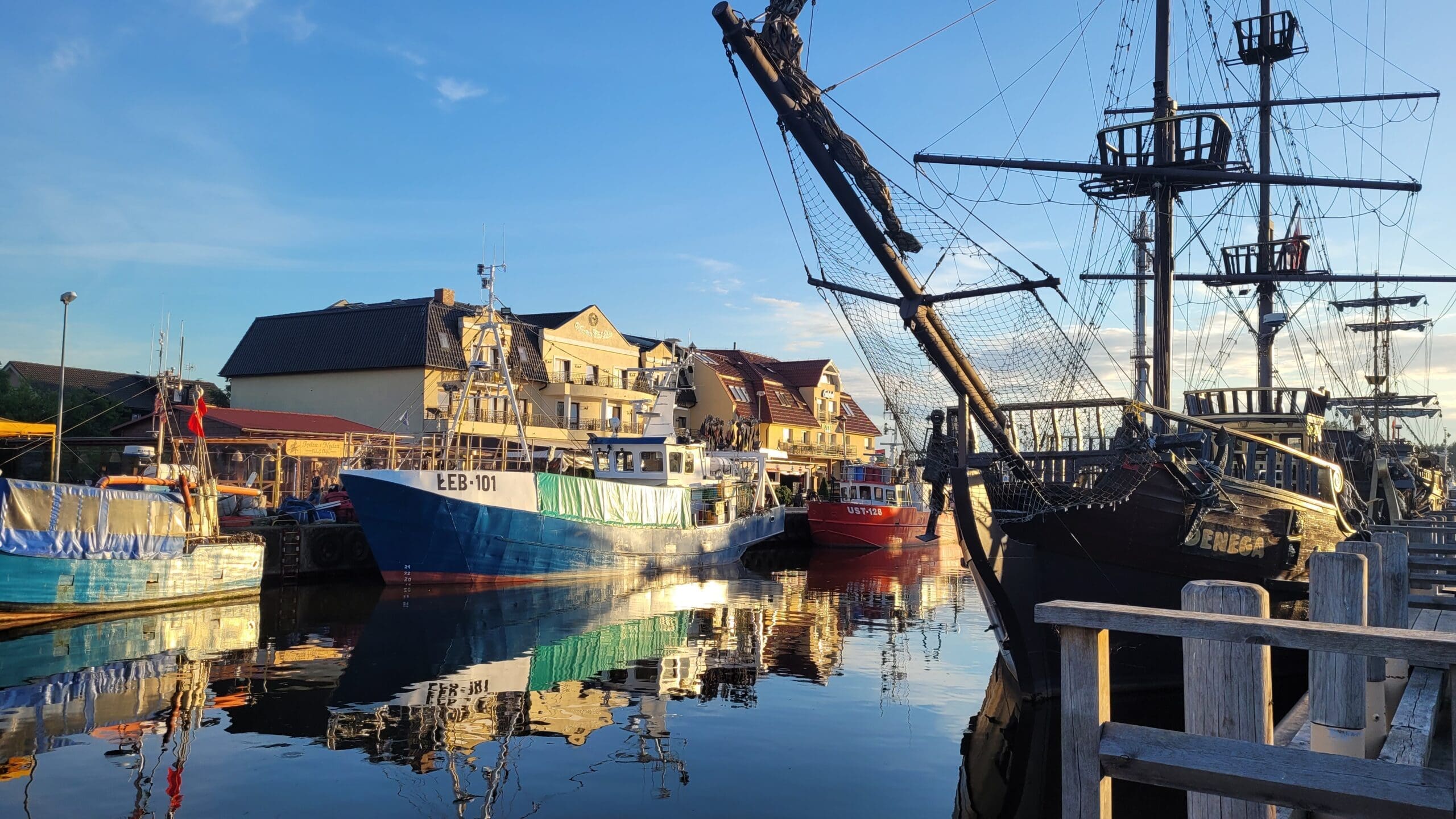 port w Łebie